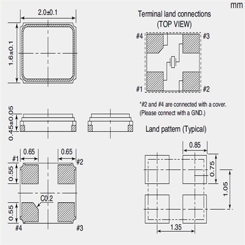 NX2016SA-40M-STD-CZS-3,NDK汽車電子晶振,2016貼片晶振