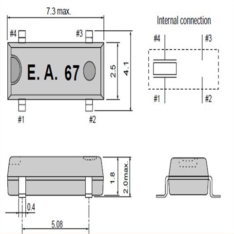 愛普生晶振,進口晶振,MC-206晶振,MC-206 32.7680KA-A0