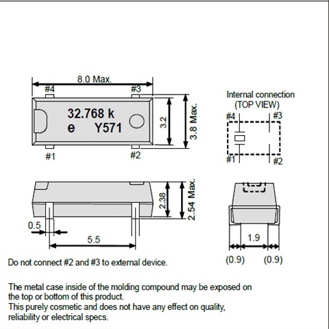 愛普生晶振,無(wú)源晶振,MC-30AY晶體,MC-30AY 32.7680K-A3:PURE SN