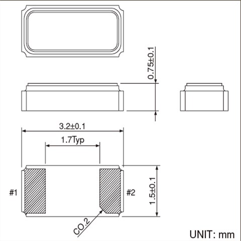 Q-SC32A0322070AAEF,SEIKO精工晶振,3215車規(guī)晶振