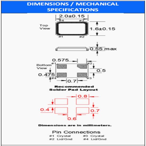 FC1BSHHVK50.0-1-T3四腳晶振,FC1BS顯示器晶振,美國FOX進(jìn)口晶振