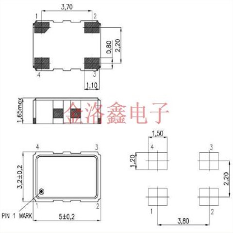 T-53652FS-LF-16.000MHz,KVG歐美進口晶振,T-53000低功耗晶振