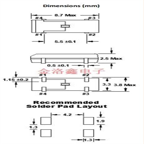 FKFSREIHM0.032768-T3,FOX?？怂咕д?FSRLF諧振器,8038晶振