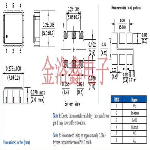 ASV-50.000MHz-LJ(K),ABRACON艾博康晶振,50MHz晶振