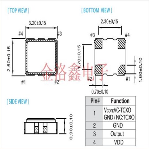 TXETBLSANF-40.000000,Taitien溫補晶振,3225便攜式設(shè)備晶振