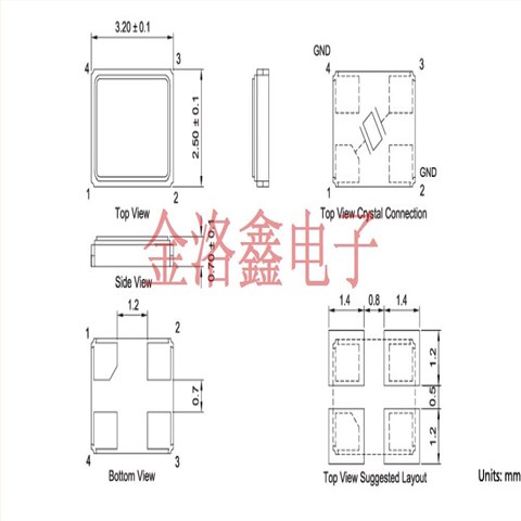 7M48072002,3225無源晶振,TXC臺產(chǎn)晶技晶振