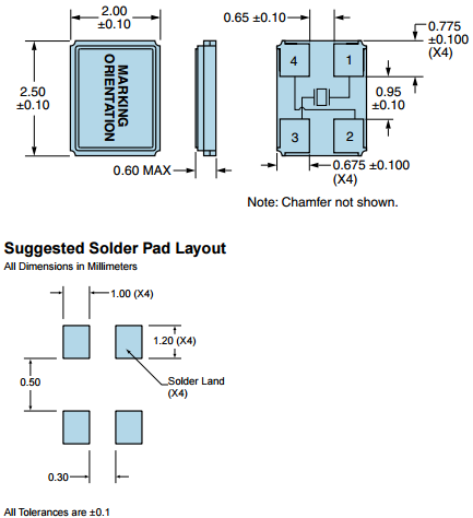小體積超薄2520進(jìn)口晶振,EA2025晶振,EA2025FA08-16.000M TR晶振