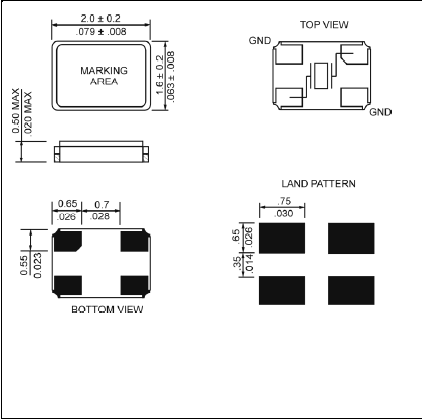 小型貼片石英晶振,進(jìn)口2016四腳晶振,R2016A晶振