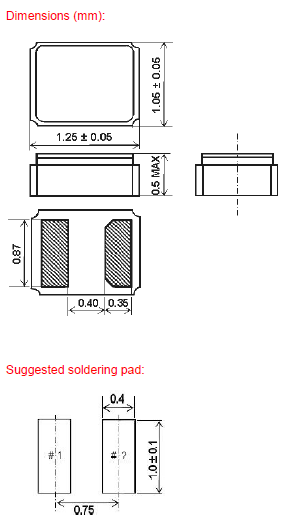 1210薄型體積晶振,金屬時鐘石英晶振,KX-327VT晶振