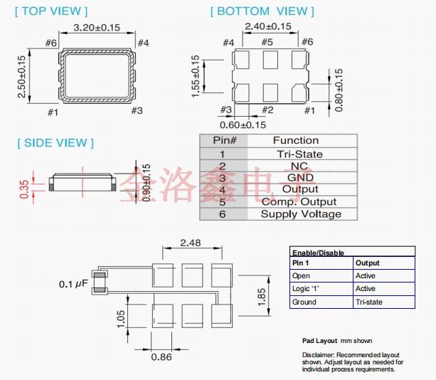 QL44L 3225 LVDS