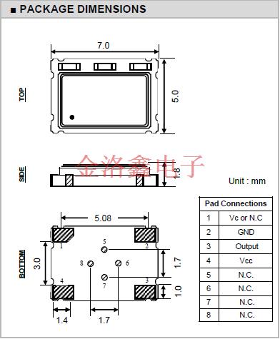 TX-SB 7050 TCXO VCTCXO