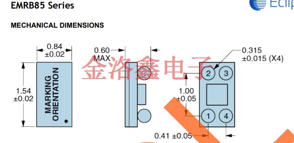 EMK41H2H-106.250M,醫(yī)用設(shè)備晶振,EMK41晶振,1.8V貼片晶振